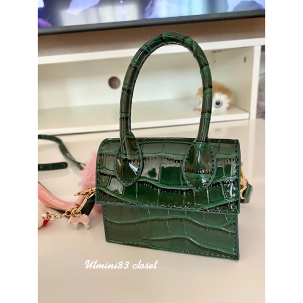 🆕✅Cute Purse Mini crossbody bag/top handle clutch bag/pu leather/satchel bag🆕 - Picture 4 of 11